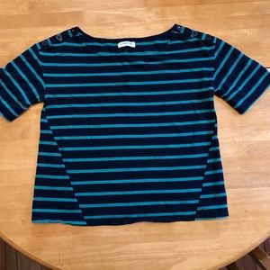 Anthropologie Pilcro Short Sleeve Top